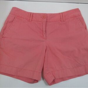 LOFT Pink Cargo Shorts with Relaxed Fit